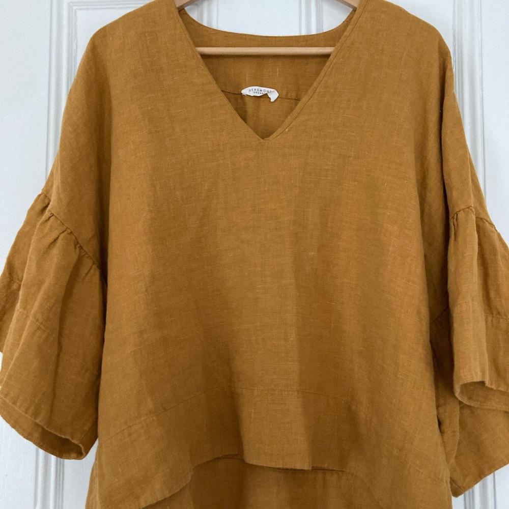 Beaumont Organics Linen Top